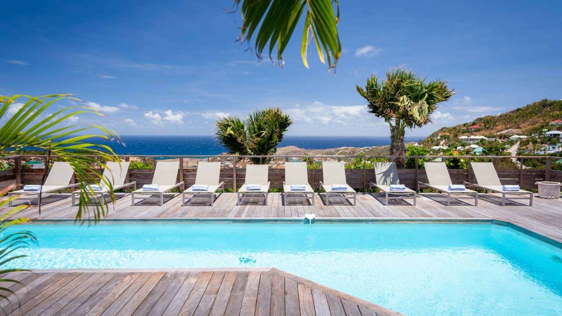 Villa Pool at WV VNA, Vitet, St. Barthelemy