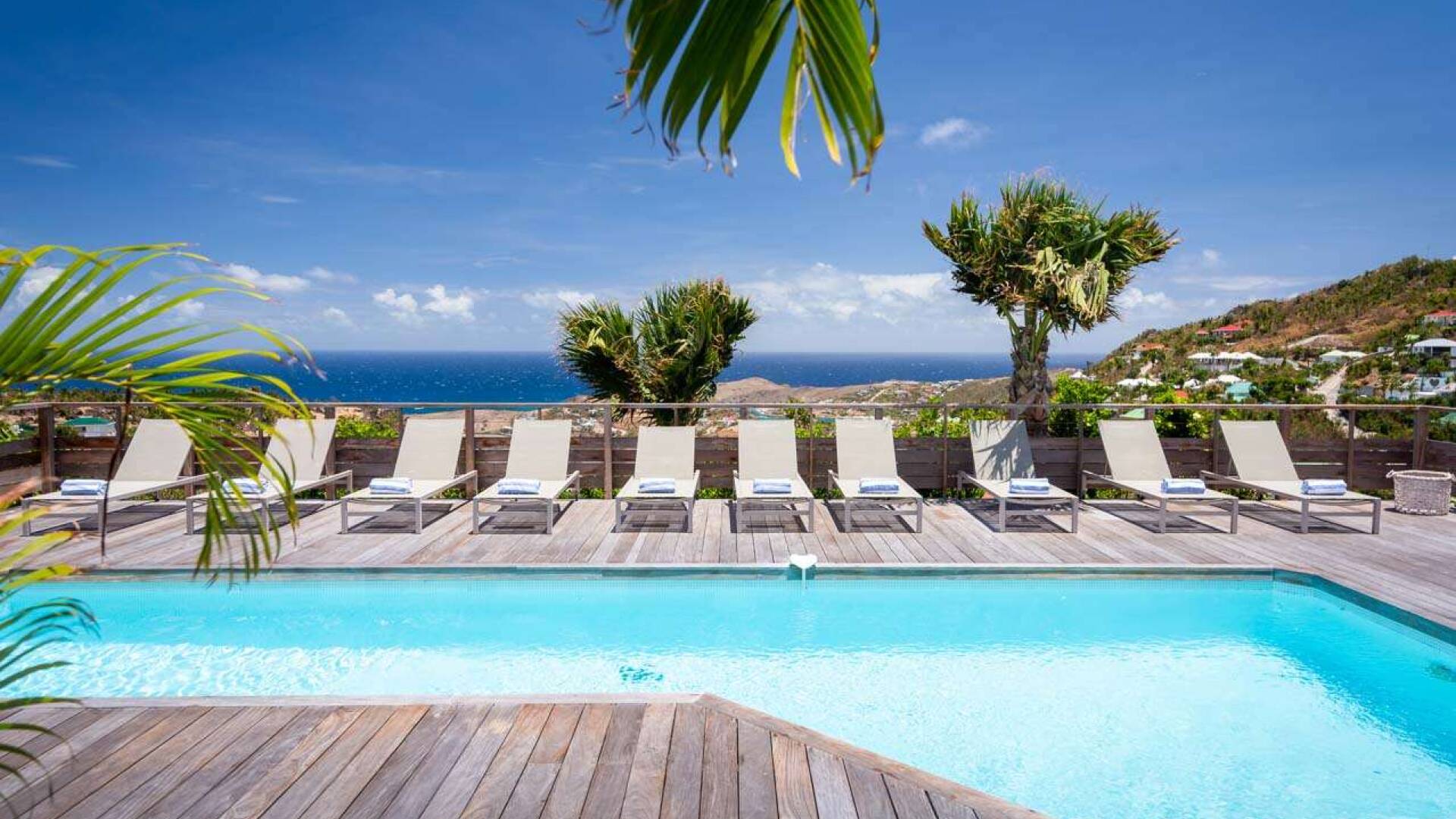 Villa Pool at WV VNA, Vitet, St. Barthelemy