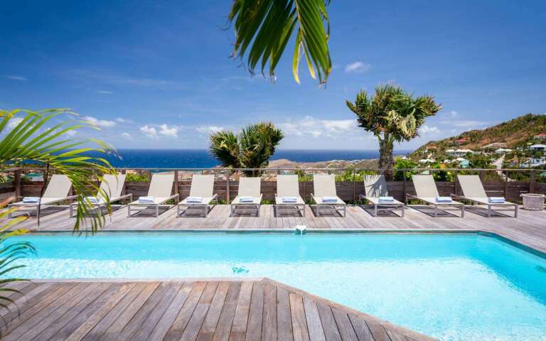 Villa Pool at WV VNA, Vitet, St. Barthelemy