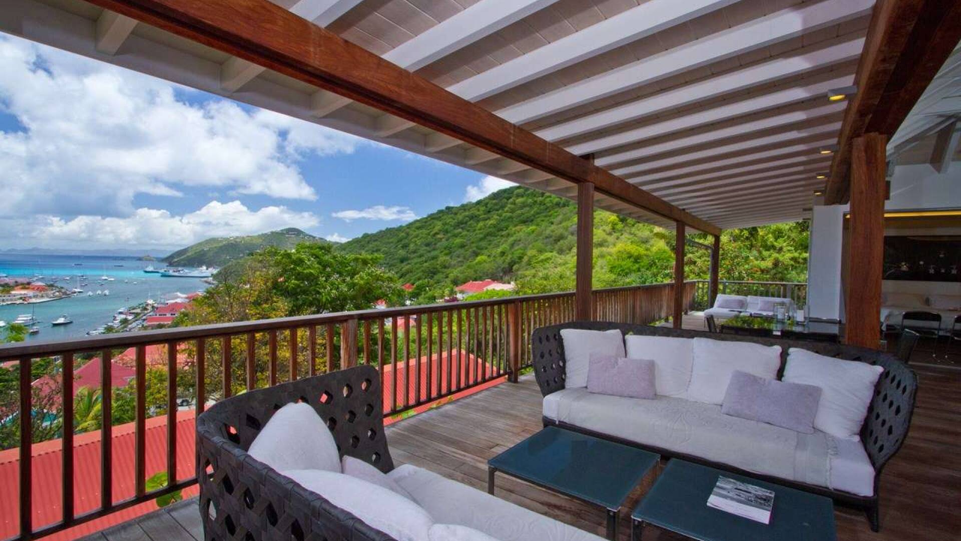 Terrace at WV ANG, Gustavia, St. Barthelemy