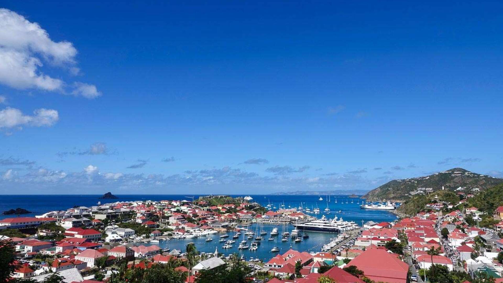 The view from WV ANG, Gustavia, St. Barthelemy