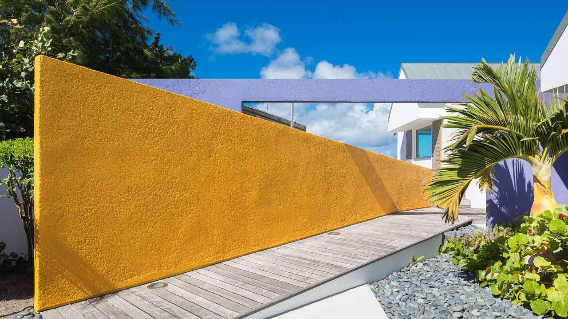 Exterior of WV SEA, Pointe Milou, St. Barthelemy