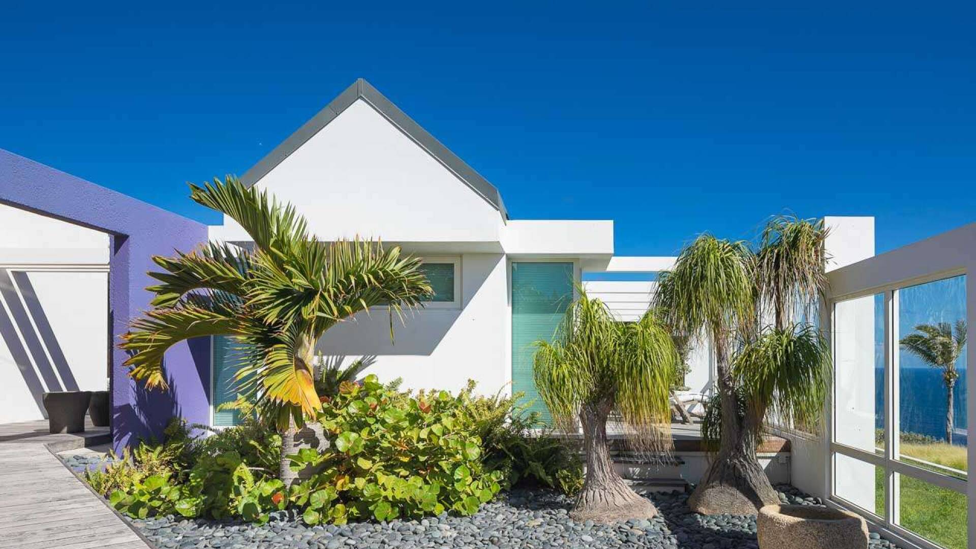 Exterior of WV SEA, Pointe Milou, St. Barthelemy