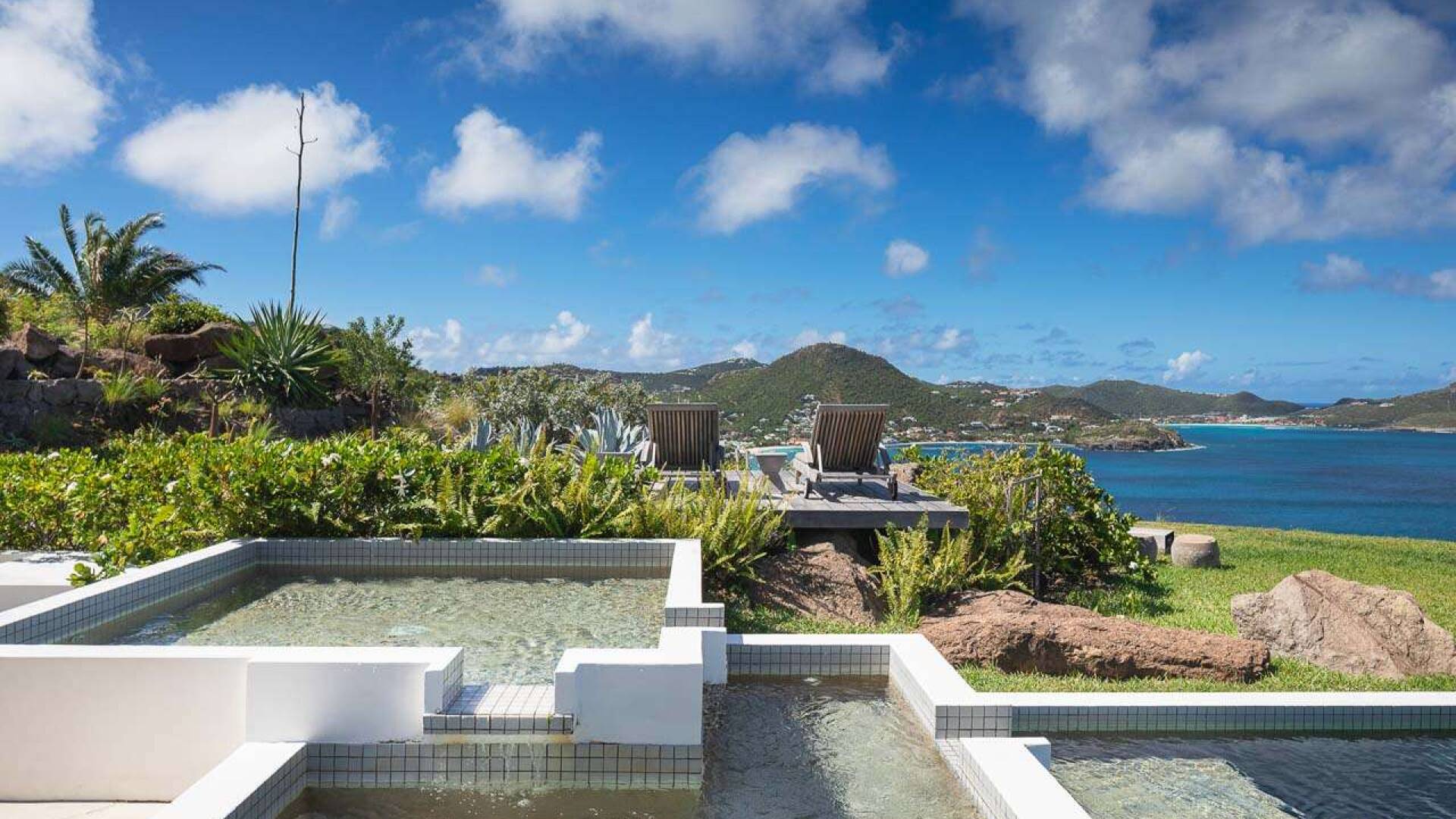 Villa Pool at WV SEA, Pointe Milou, St. Barthelemy