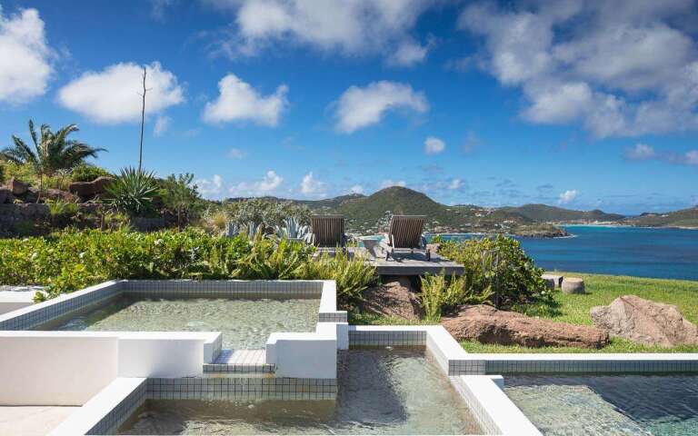 Villa Pool at WV SEA, Pointe Milou, St. Barthelemy