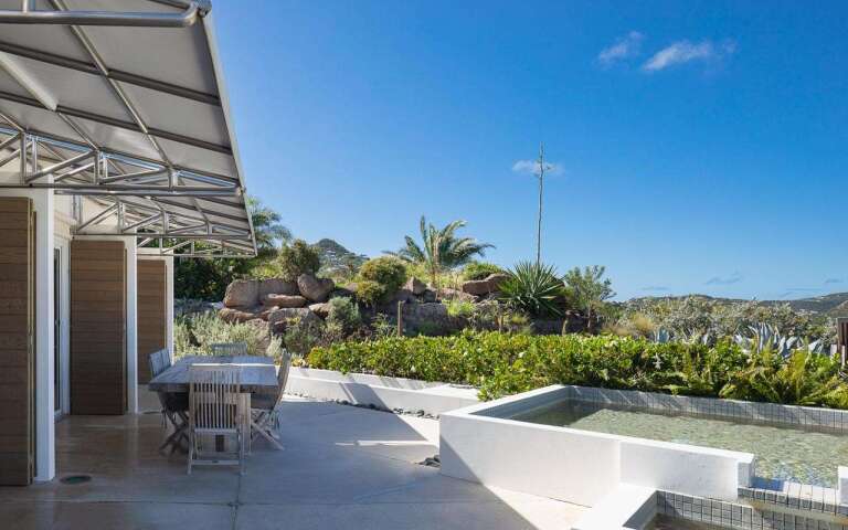 Villa Pool at WV SEA, Pointe Milou, St. Barthelemy