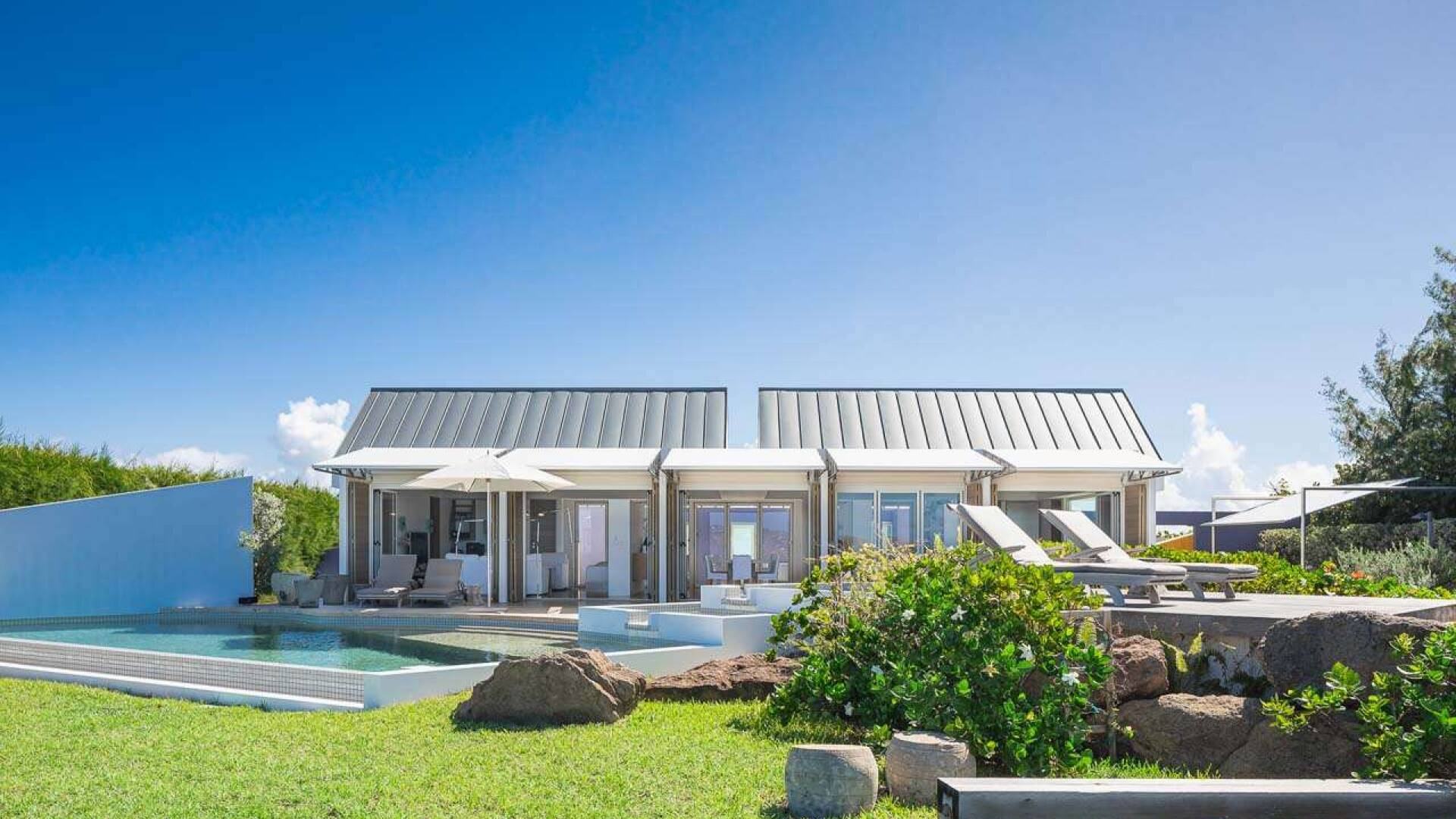 Exterior of WV SEA, Pointe Milou, St. Barthelemy