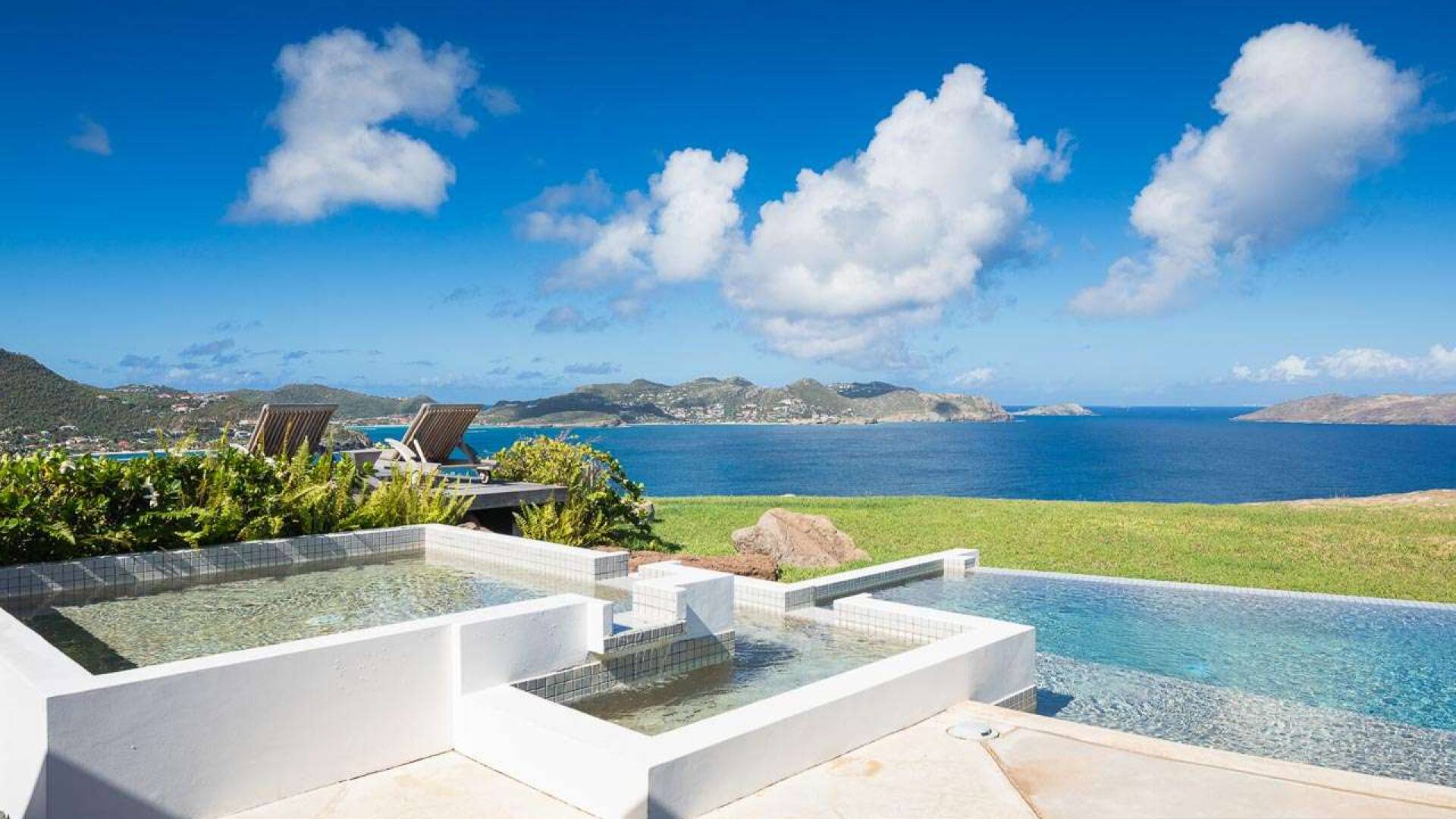 Villa Pool at WV SEA, Pointe Milou, St. Barthelemy
