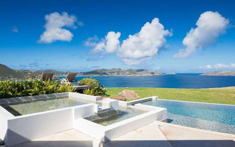 Villa Pool at WV SEA, Pointe Milou, St. Barthelemy