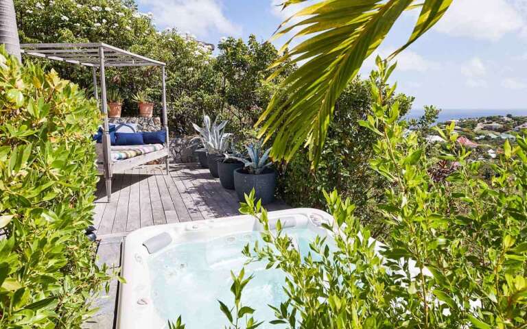 Jacuzzi at WV KAM, Marigot, St. Barthelemy