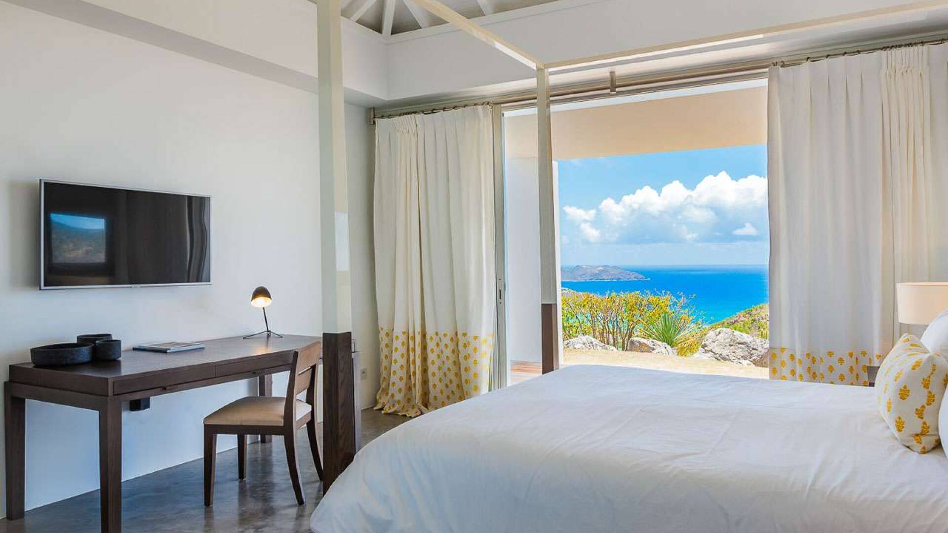 Bedroom at WV ECO, Gouverneur, St. Barthelemy