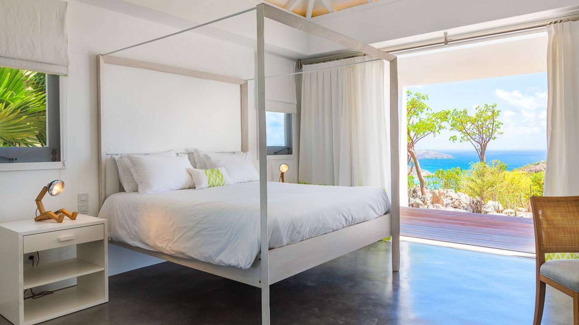Bedroom at WV ECO, Gouverneur, St. Barthelemy
