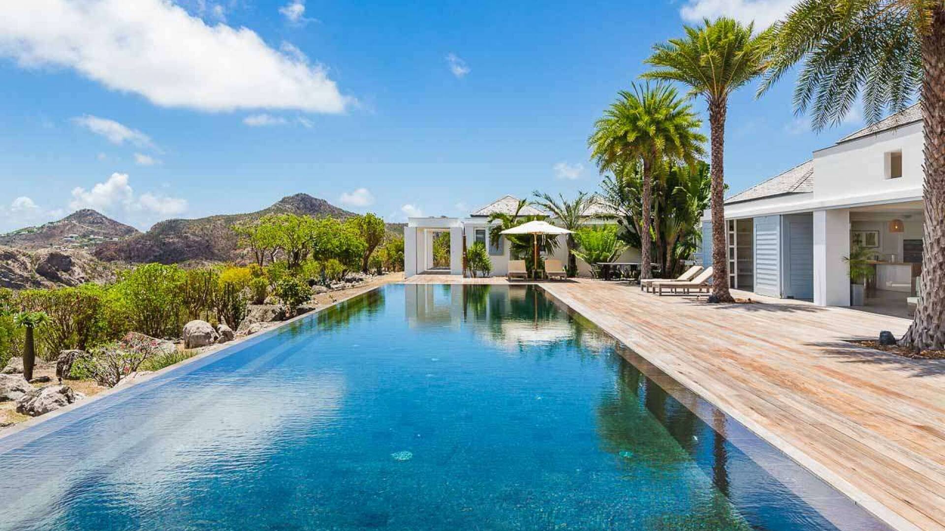 Villa Pool at WV ECO, Gouverneur, St. Barthelemy