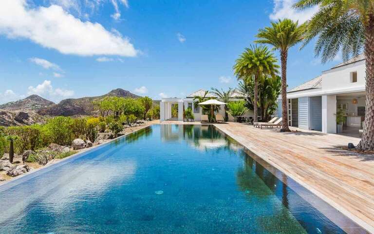 Villa Pool at WV ECO, Gouverneur, St. Barthelemy