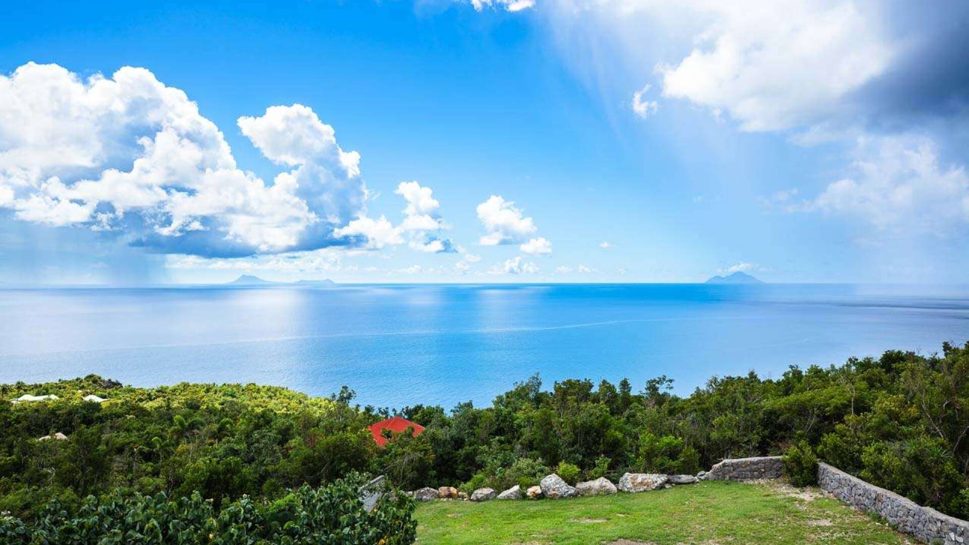 The view from WV GGL, Gouverneur, St. Barthelemy