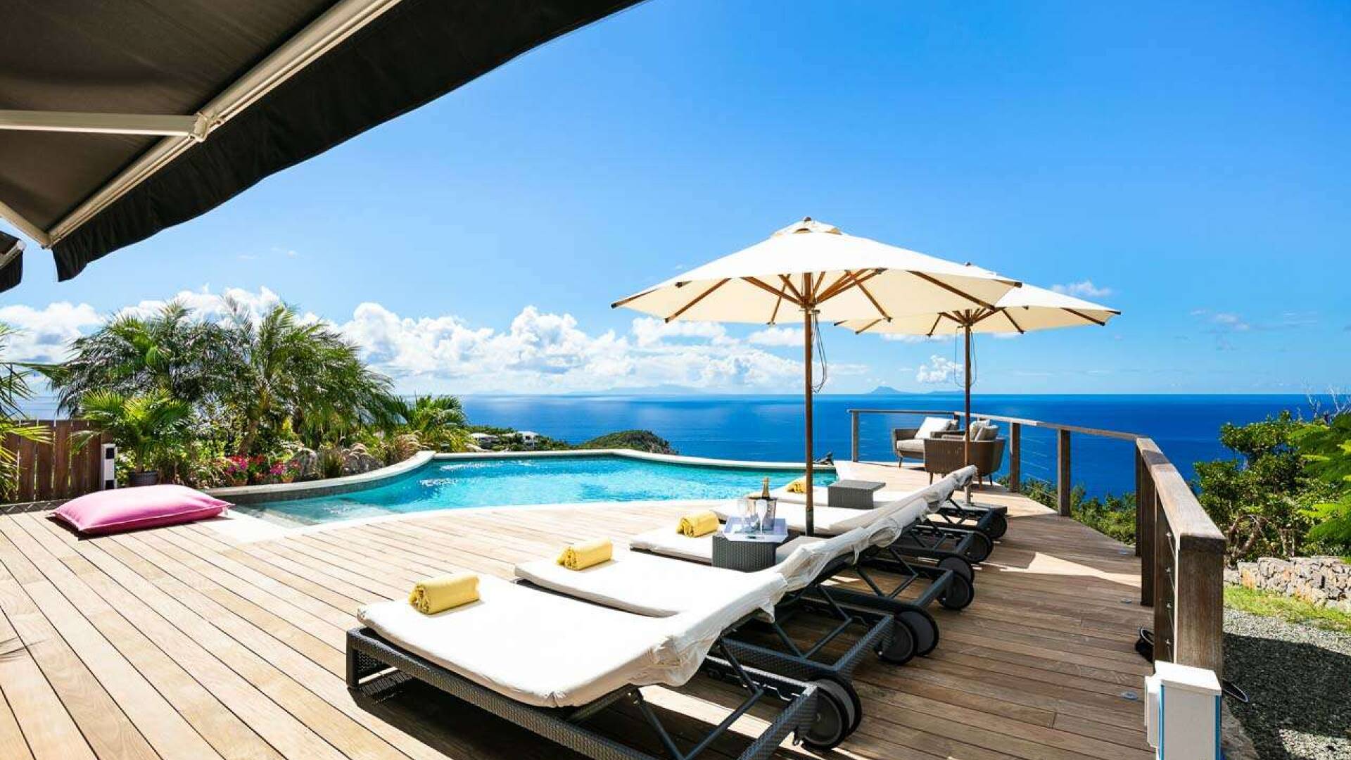 Deck at WV GGL, Gouverneur, St. Barthelemy