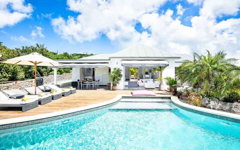 Villa Pool at WV GGL, Gouverneur, St. Barthelemy