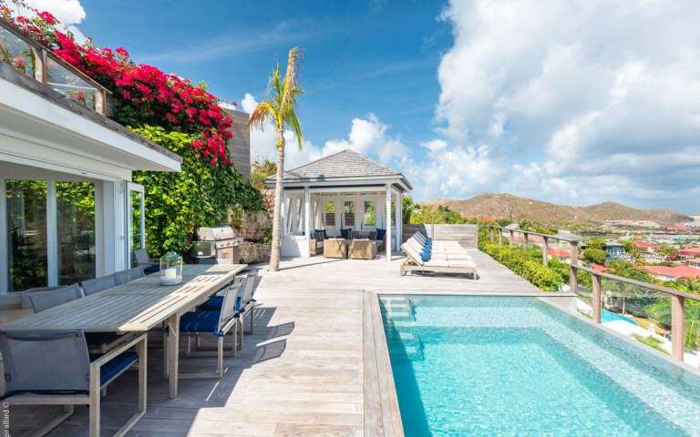 Villa Pool at WV RIG, St. Jean, St. Barthelemy