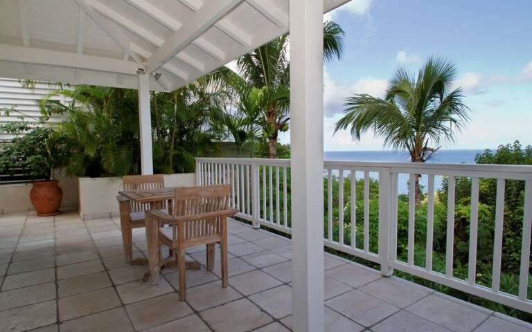 Deck at WV AMI, Lurin, St. Barthelemy