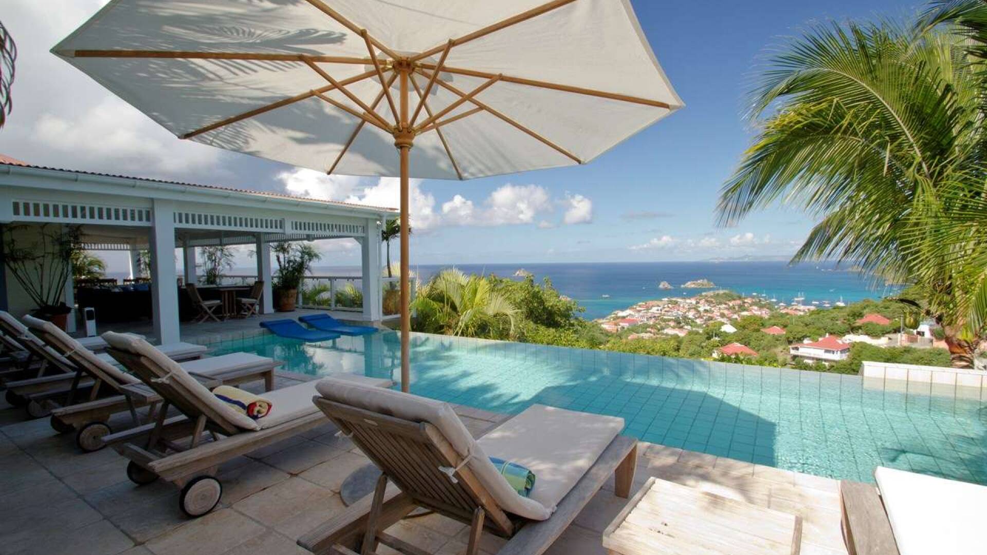 Villa Pool at WV AMI, Lurin, St. Barthelemy