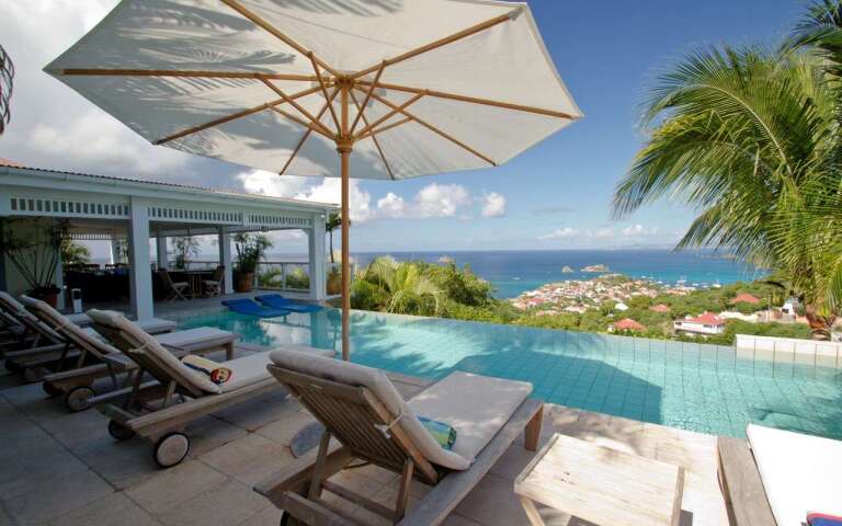 Villa Pool at WV AMI, Lurin, St. Barthelemy