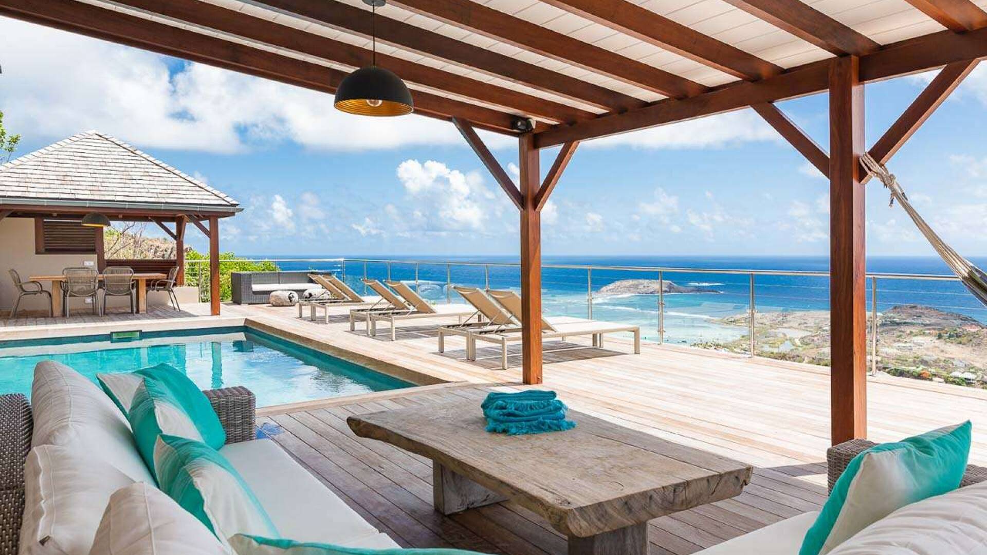 Terrace at WV ZUL, Vitet, St. Barthelemy