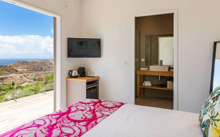 bedroom at WV ZUL, Vitet, St. Barthelemy