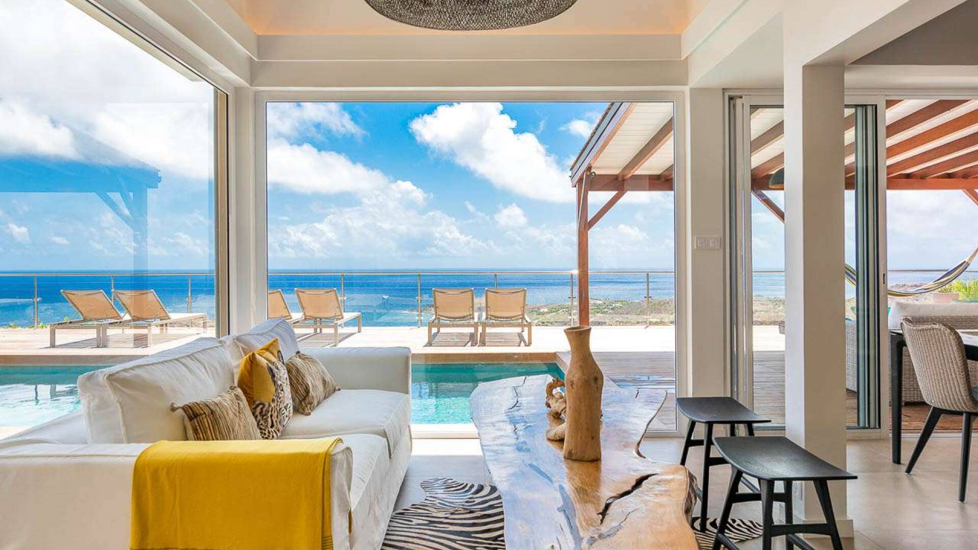 Living Room at WV ZUL, Vitet, St. Barthelemy