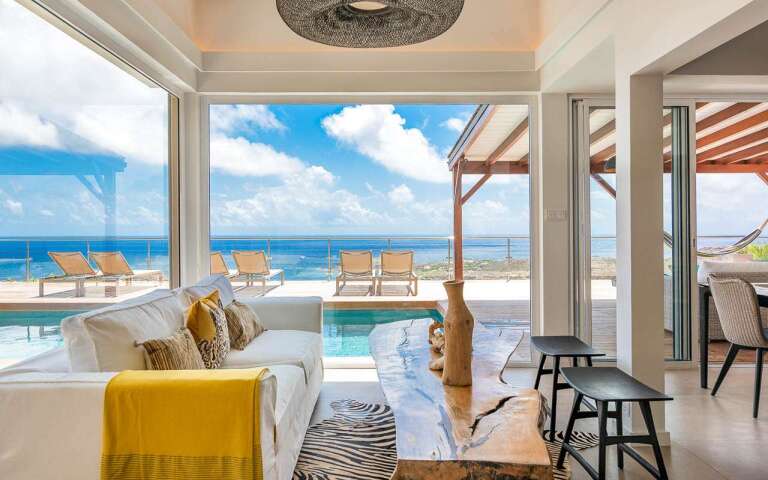 Living Room at WV ZUL, Vitet, St. Barthelemy