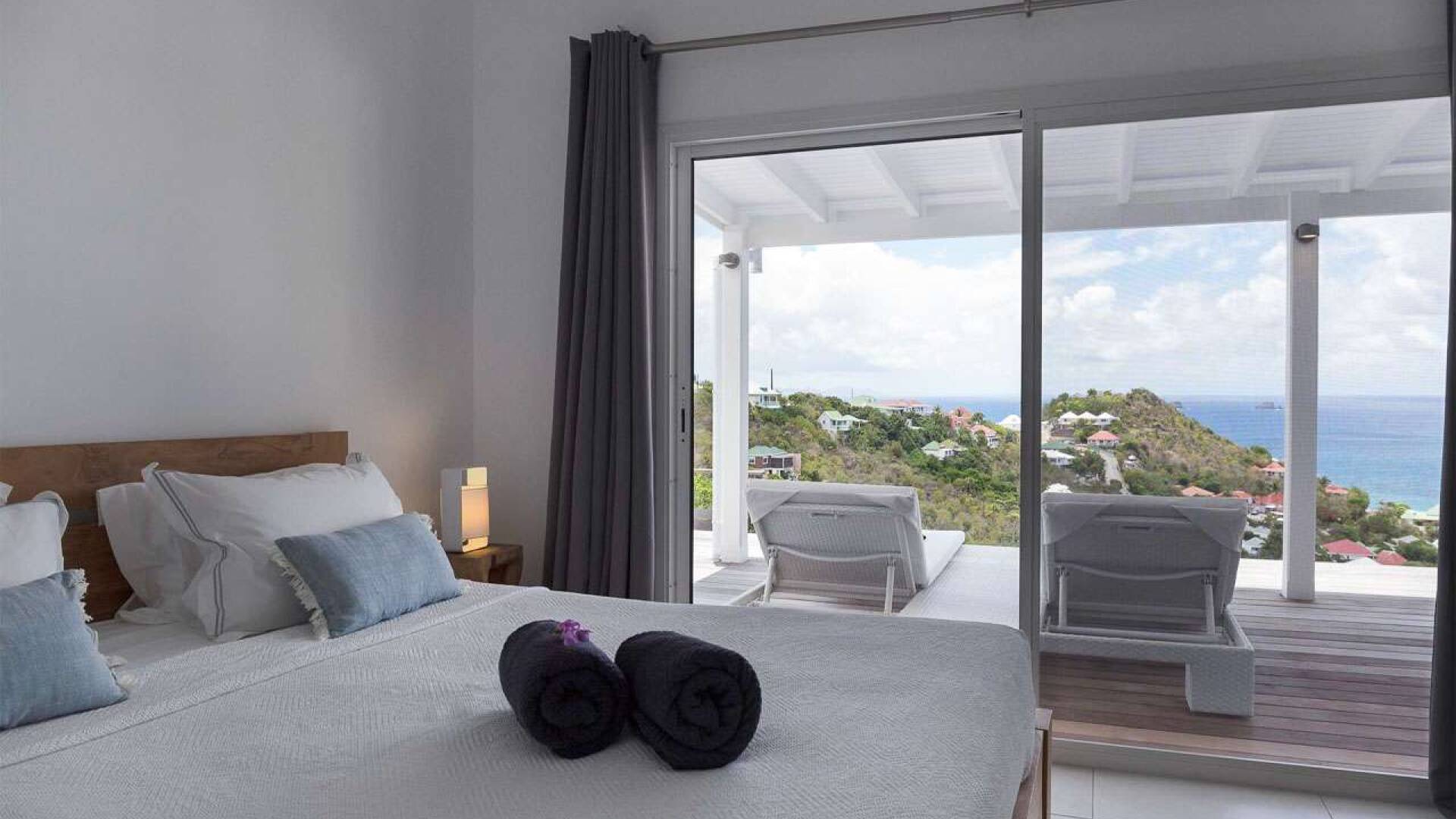 Bedroom at WV RIV, Flamands, St. Barthelemy