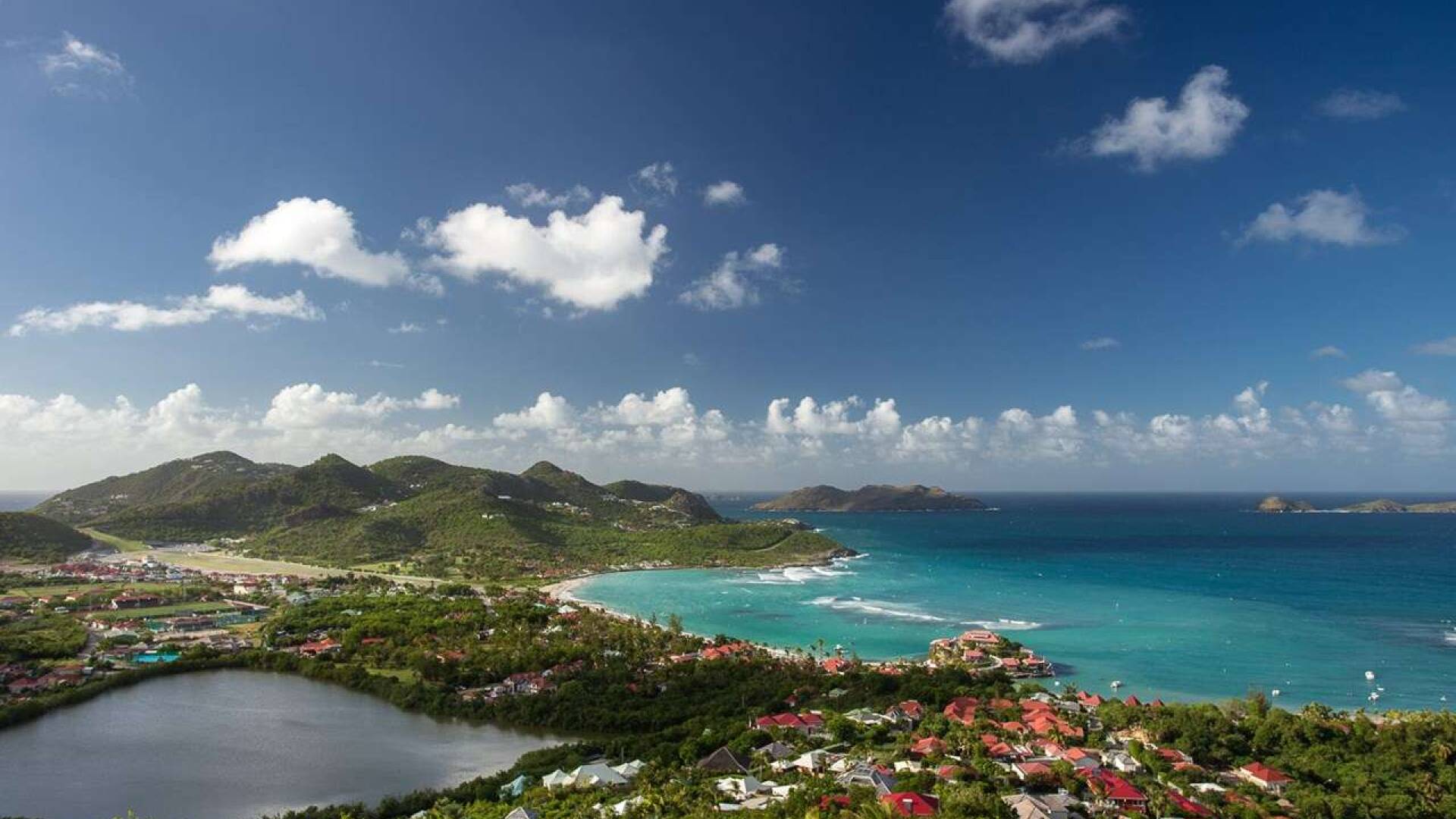 The view from WV IEW, St. Jean, St. Barthelemy