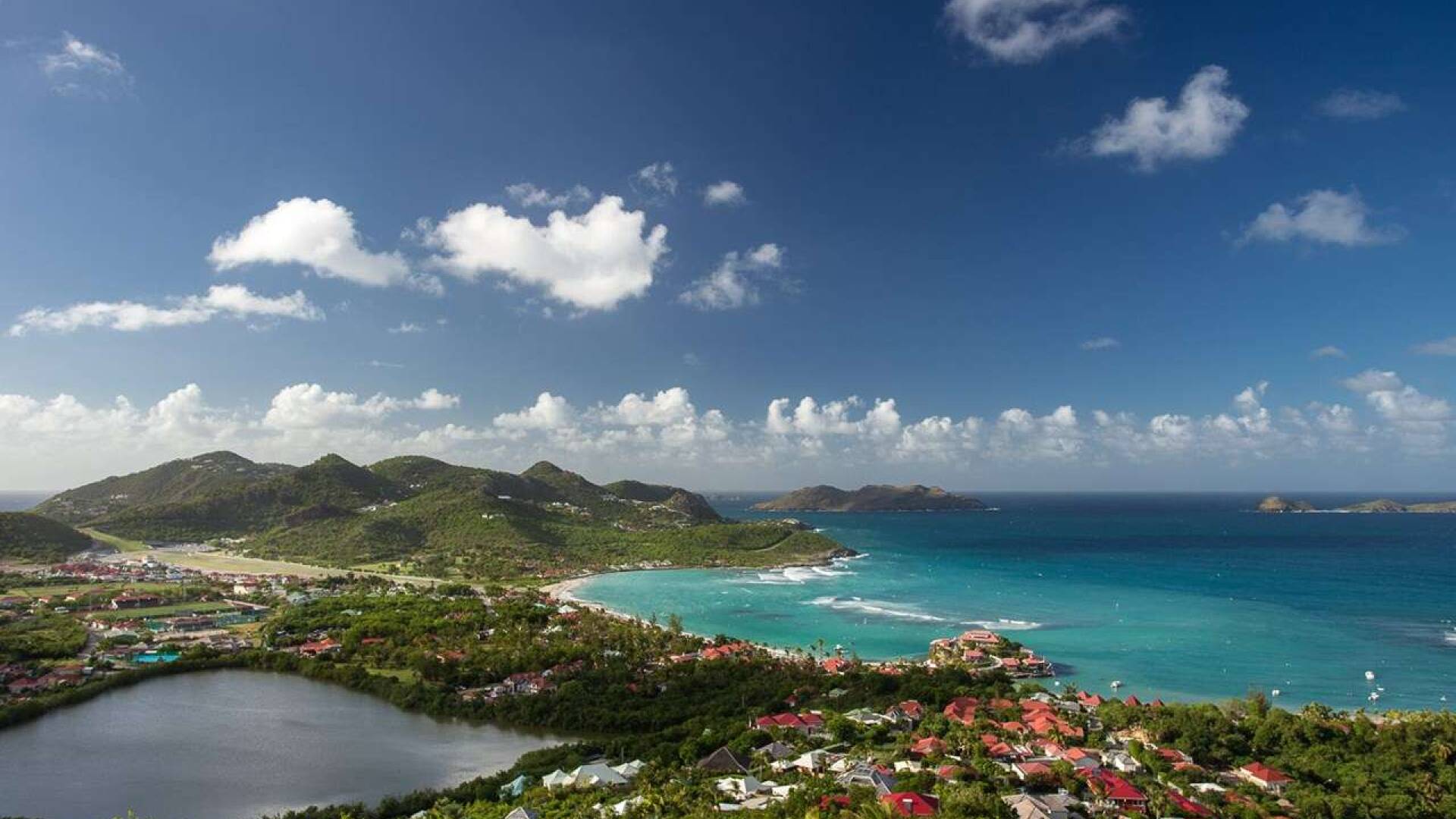 view from W View, St. Jean, St. Barthélemy