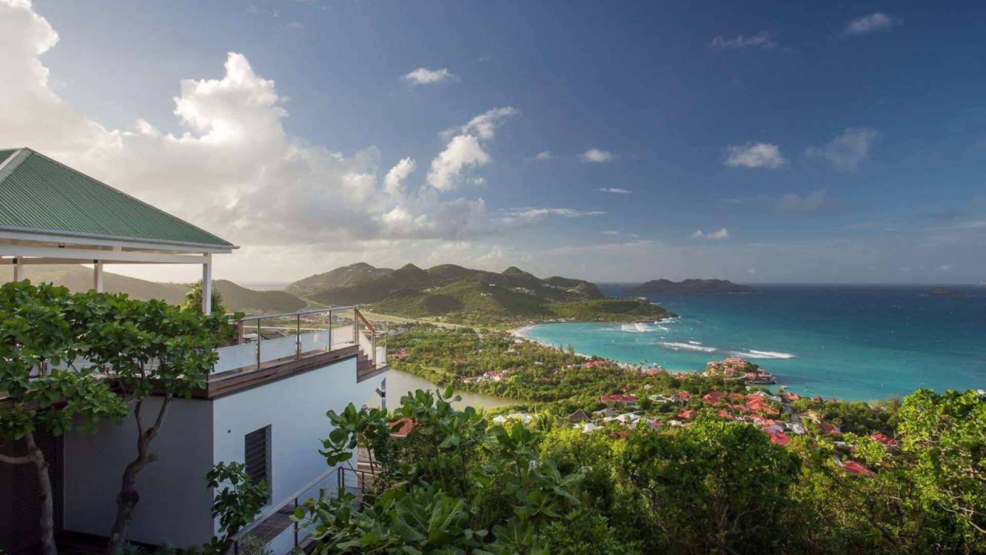 view from W View, St. Jean, St. Barthélemy