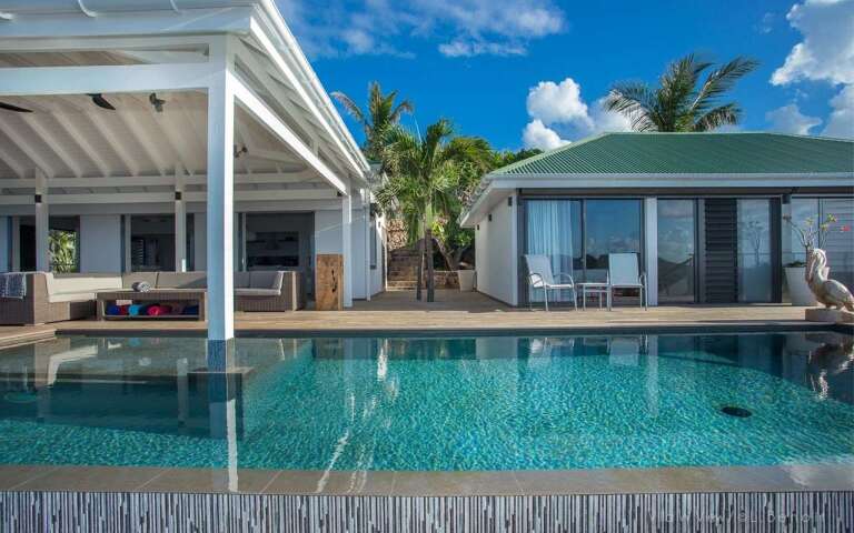 Villa Pool at WV IEW, St. Jean, St. Barthelemy
