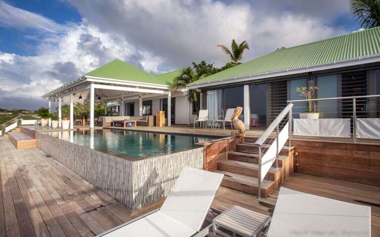 Villa Pool at WV IEW, St. Jean, St. Barthelemy