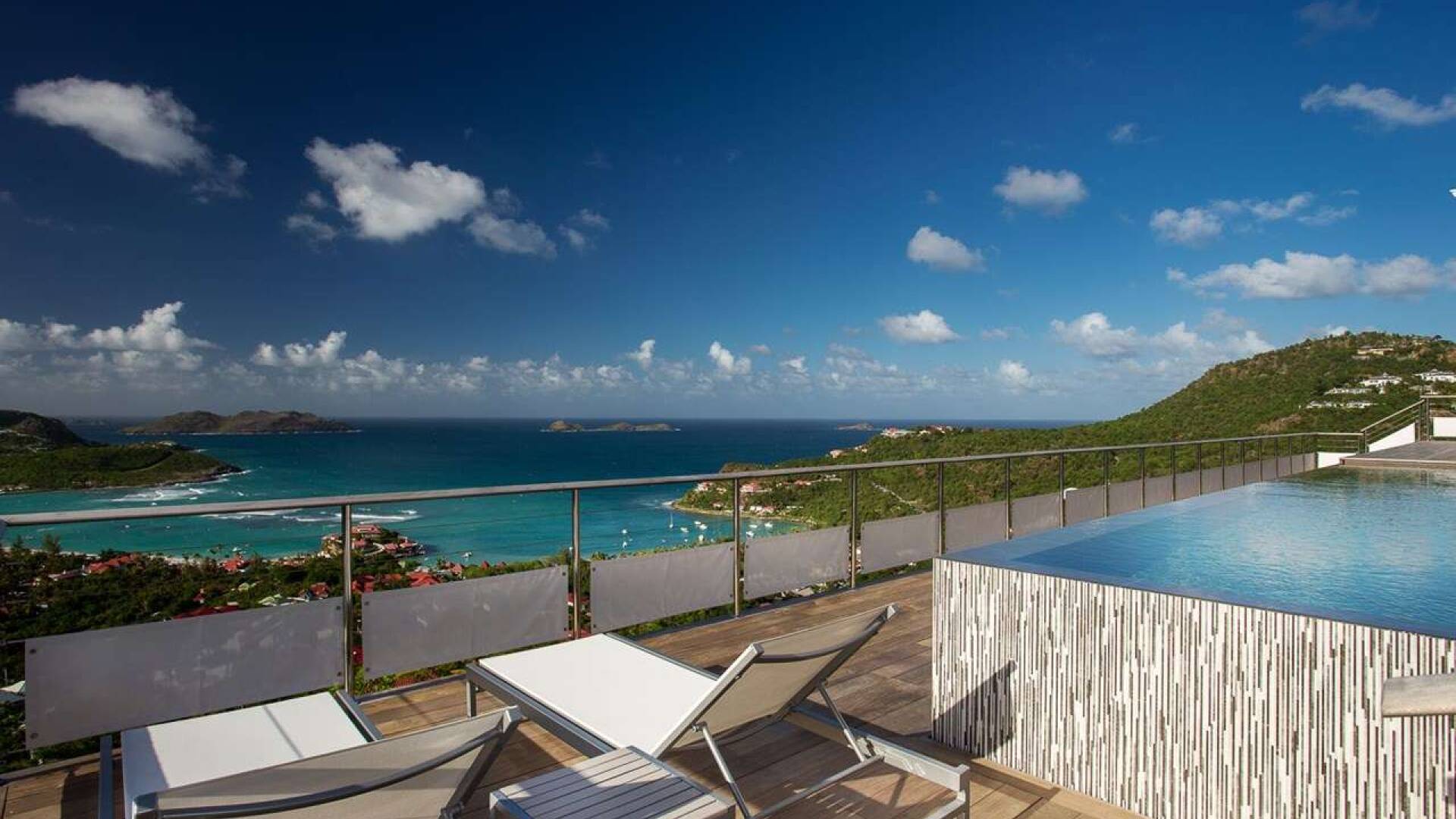 view from W View, St. Jean, St. Barthélemy