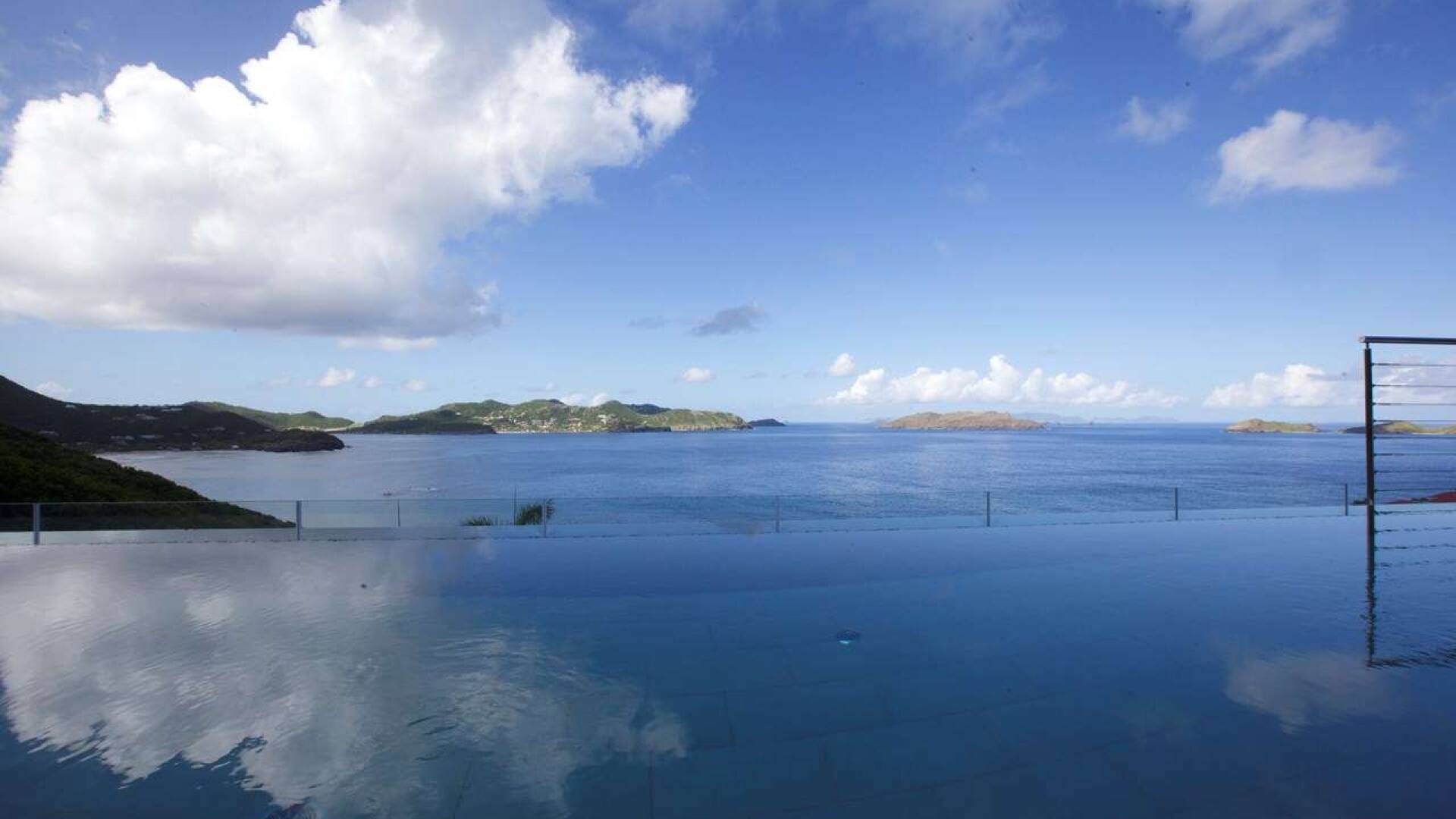 Villa Pool at WV ELS, Pointe Milou, St. Barthelemy