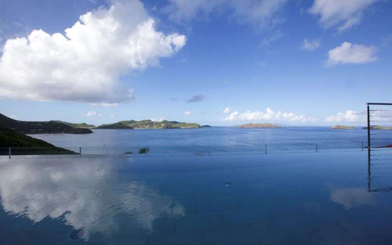 Villa Pool at WV ELS, Pointe Milou, St. Barthelemy