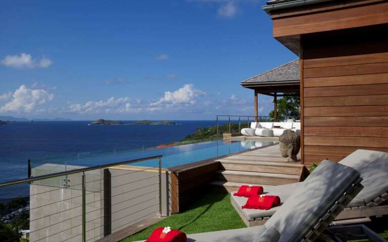 Villa Pool at WV ELS, Pointe Milou, St. Barthelemy