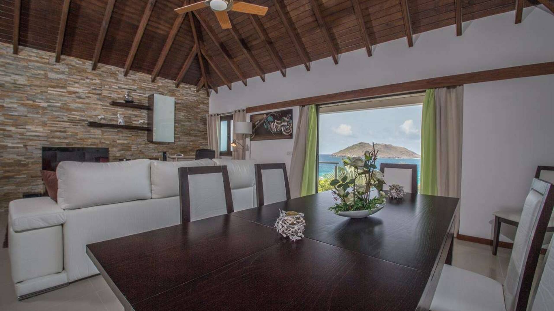 Dining Room at WV ISA, Flamands, St. Barthelemy