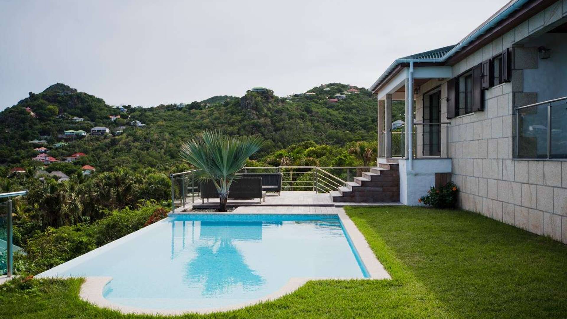 Villa Pool at WV ISA, Flamands, St. Barthelemy