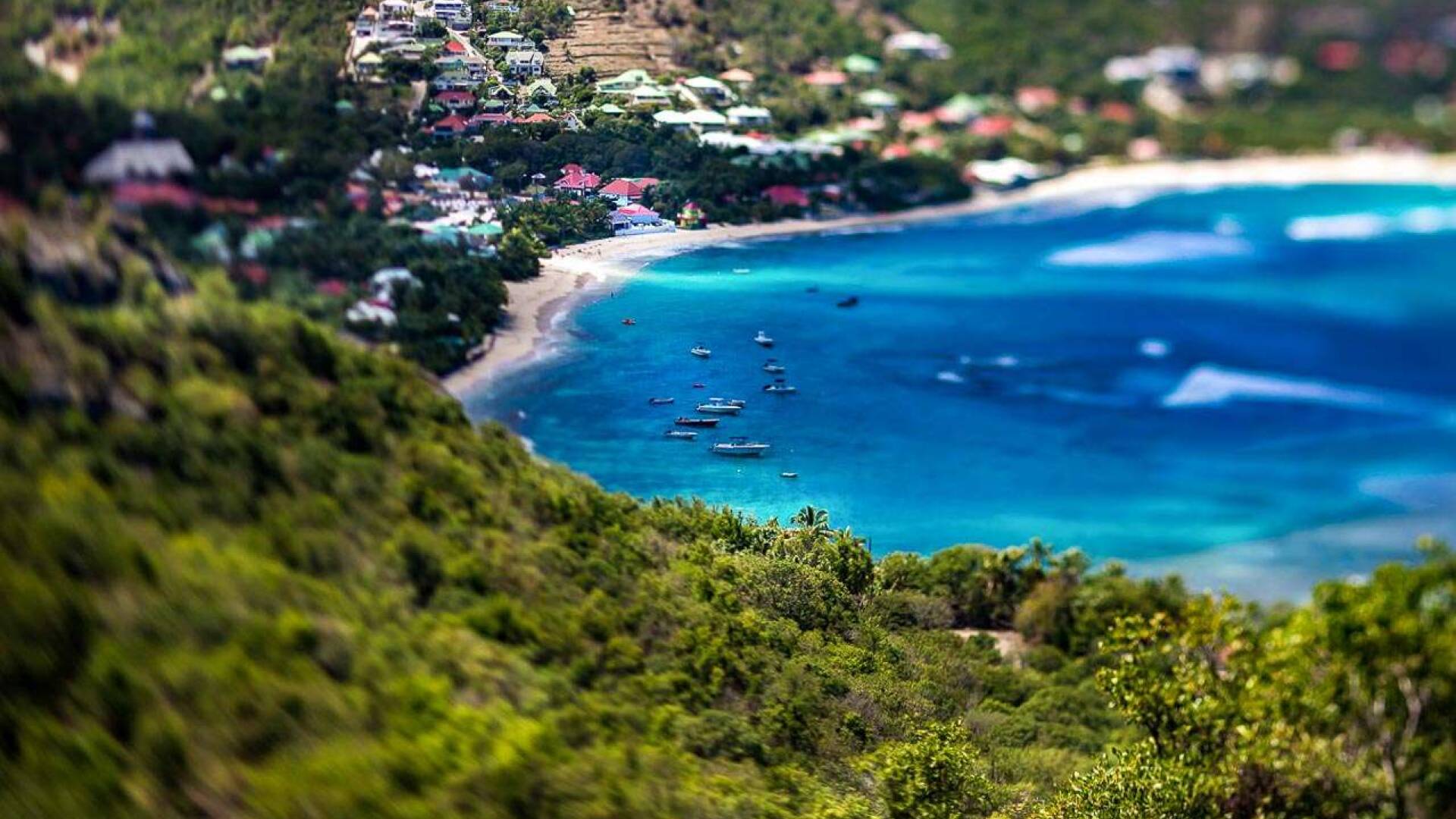 The view from WV YEB, Pointe Milou, St. Barthelemy