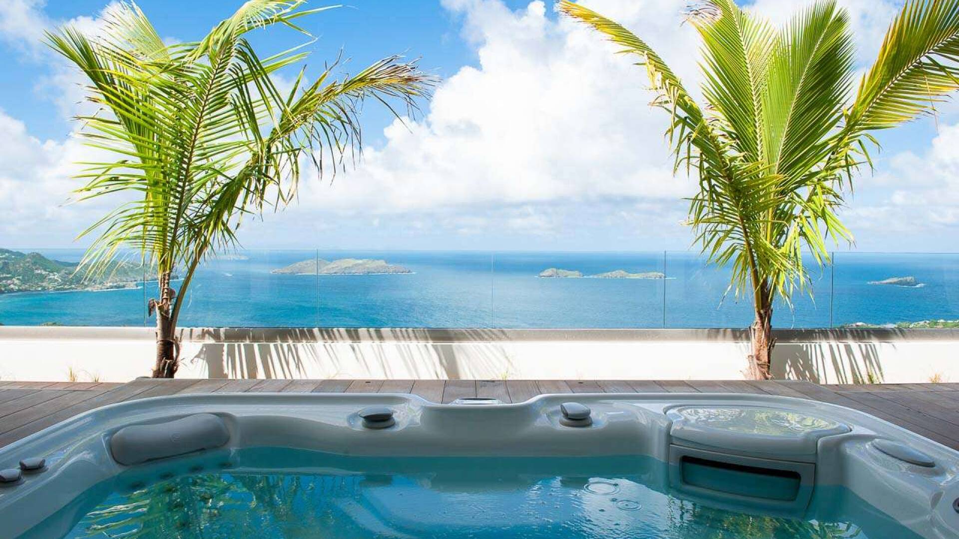 Jacuzzi at WV GIN, Petite Saline, St. Barthelemy