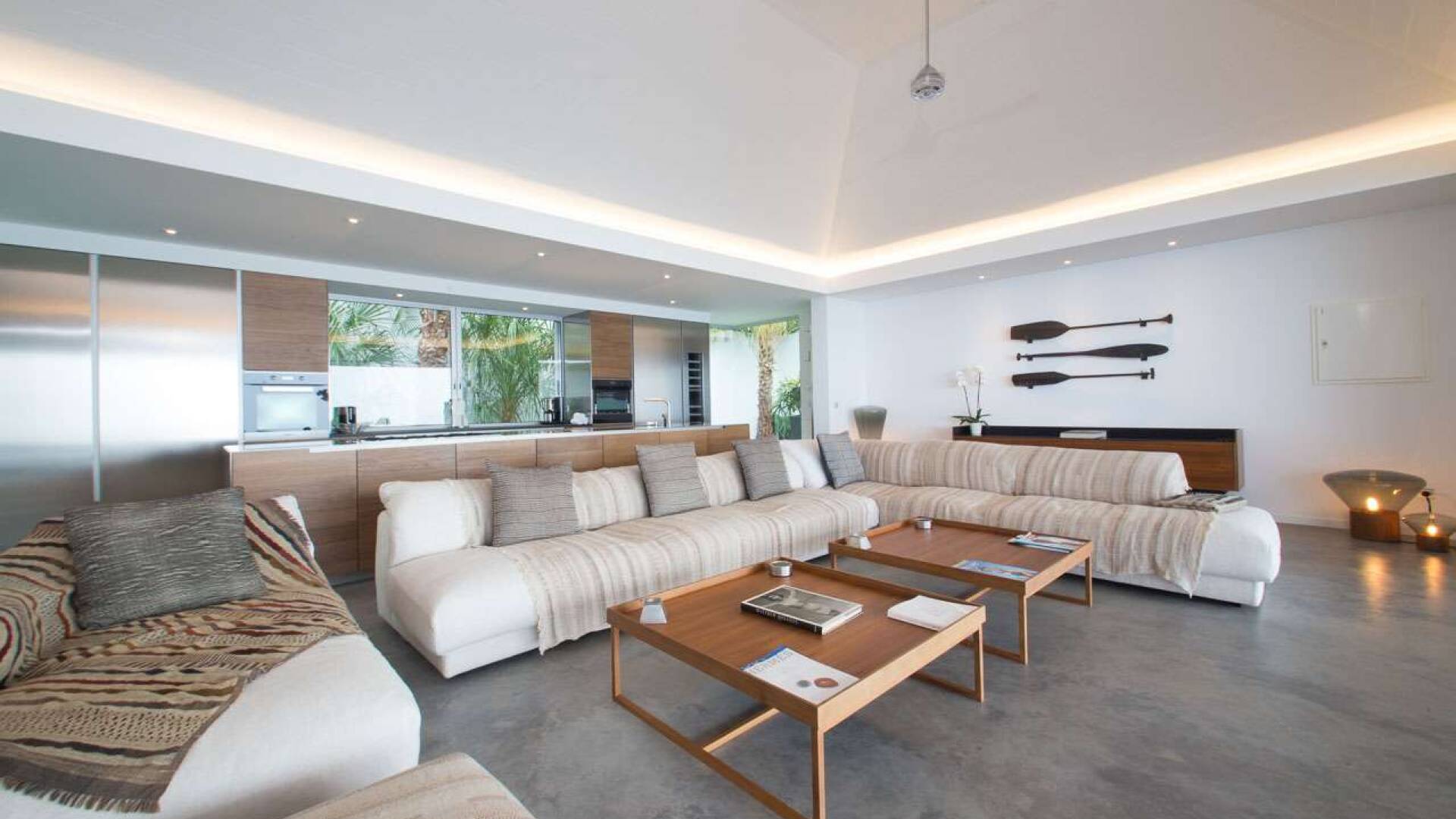 Living Room at WV GIN, Petite Saline, St. Barthelemy