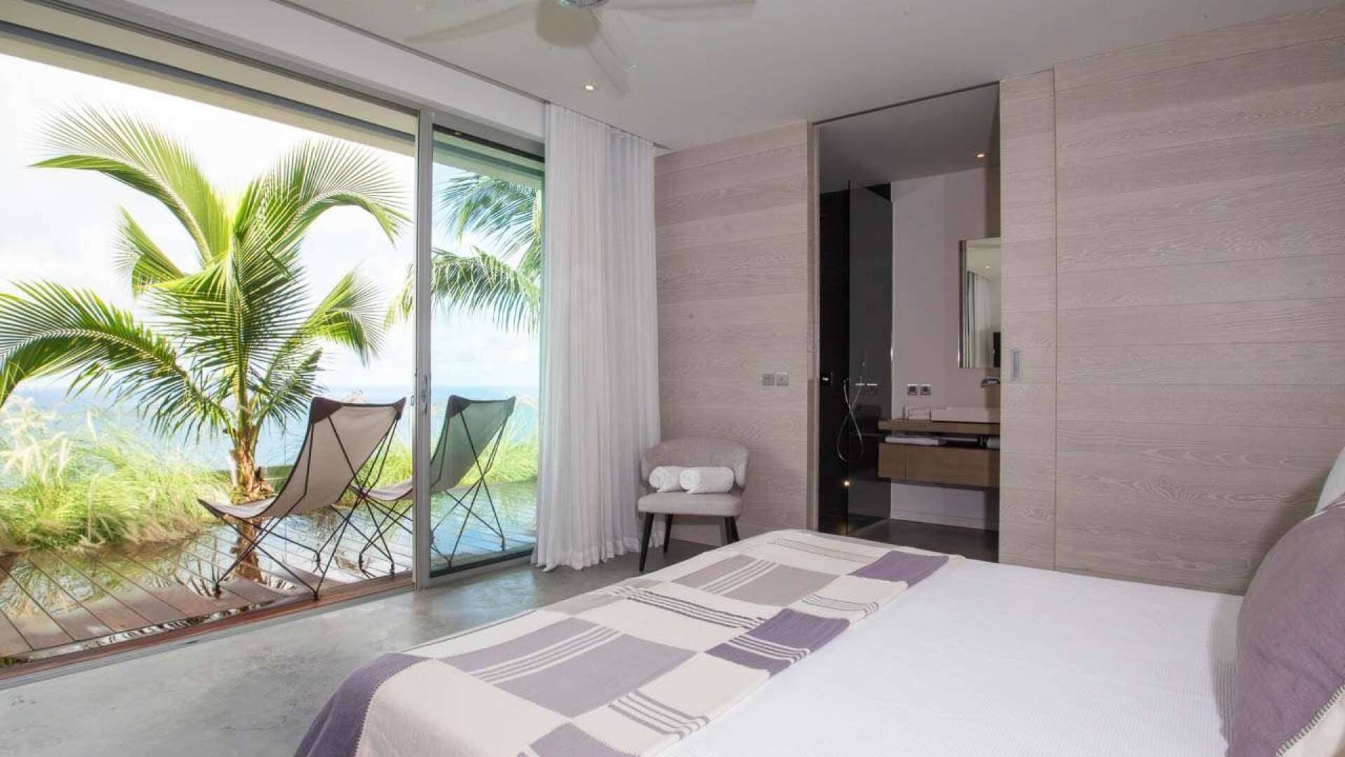 Bedroom at WV GIN, Petite Saline, St. Barthelemy