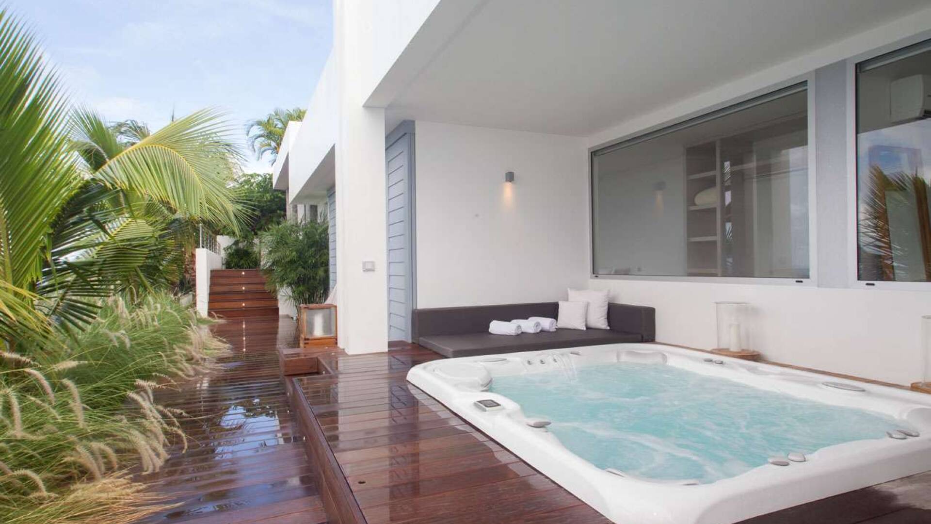 Jacuzzi at WV GIN, Petite Saline, St. Barthelemy