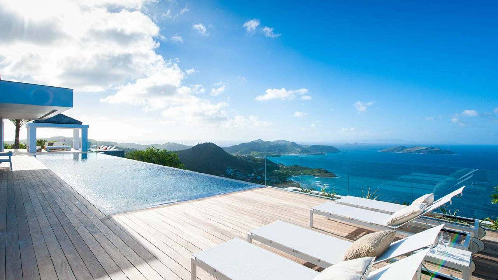 The view from WV GIN, Petite Saline, St. Barthelemy