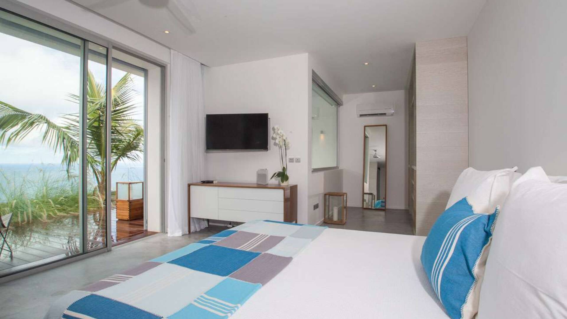 Bedroom at WV GIN, Petite Saline, St. Barthelemy