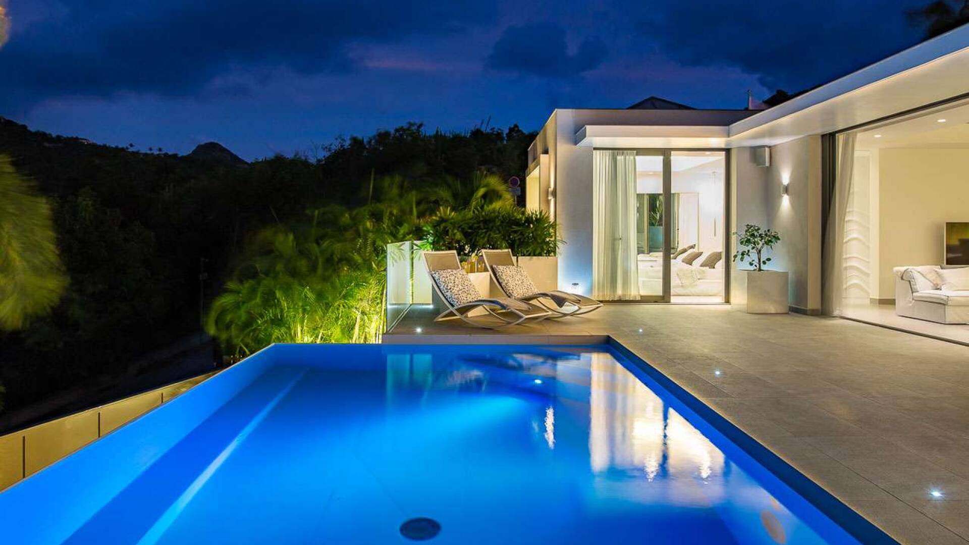Villa Pool at WV SAX, St. Jean, St. Barthelemy