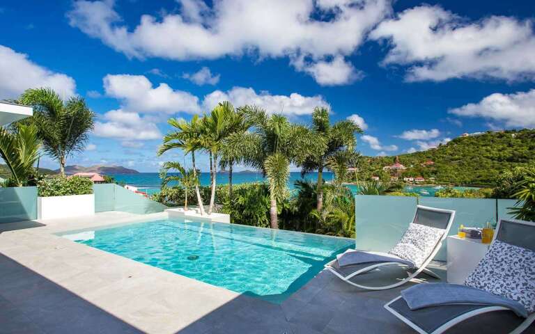 Villa Pool at WV SAX, St. Jean, St. Barthelemy